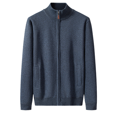 {含羊毛}外套开衫半高领拉链外套