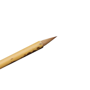 文锥 黑湘妃款 文宝山选颖兴安岭元尾狼毫精制纯狼鸡距小楷毛笔