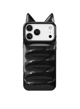 ins虞书欣同款小恶魔urban羽绒服系列适用于苹果手机壳17promax16pro防摔iphone15可爱Sophistication纯色