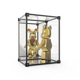 亚克力手办展示盒潮玩盲盒高达机甲车船场景模型泡泡玛收特纳陈列