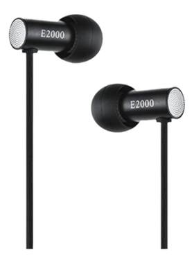 【日本直邮】Final普通有线耳机E2000耳道式耳机磨砂黑FI-E2DAL