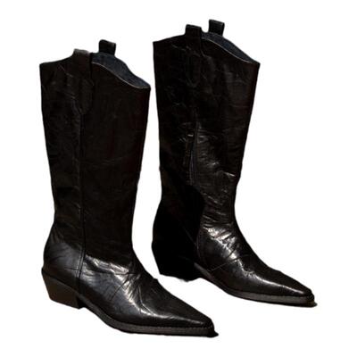 CHENZIIL原创V口骑士靴