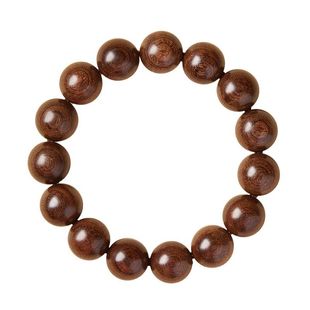 新中式金丝檀木手串男士木质佛珠文玩檀香男女手链盘玩解压念珠