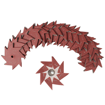 犀利461八角砂4寸6寸单层木工砂纸家具雕刻边角细缝隙毛刺抛光