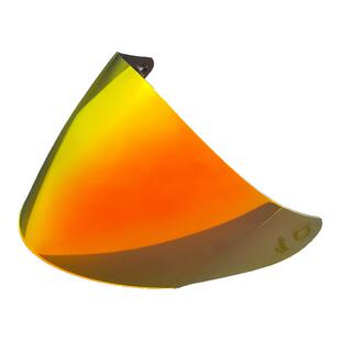 KYT GP镜片适配KYT半盔电镀镜面四分三盔防晒头盔挡风日夜通用