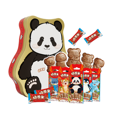 德芙脆香米x萌兰联名礼盒巧克力棒棒糖礼物儿童圣诞节糖果零食