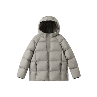 EAYA男女童羽绒服冬装保暖2025新款儿童三防连帽面包服中大童外套