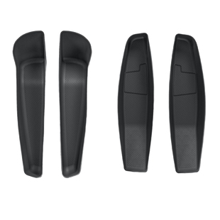 瓦赛适用特斯拉焕新ModelY/YL/3车门槽储物盒TPE专用收纳垫垃圾桶