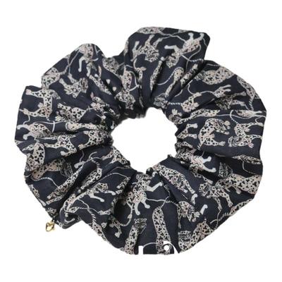 英国大肠发圈小豹子印花发饰