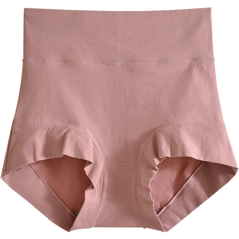 内裤女款纯棉2025新款胖mm大码包臀高腰收腹收小肚子小平角短裤夏