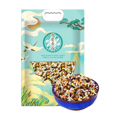 吾爱吾谷糙米15种低升糖杂粮米