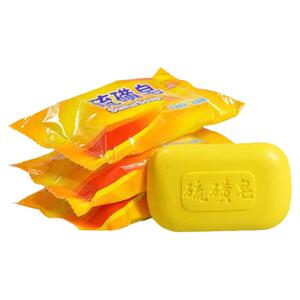 硫磺皂香皂肥上海香皂除螨虫男女洗澡洗头皮肤清洁内衣去除硫磺皂