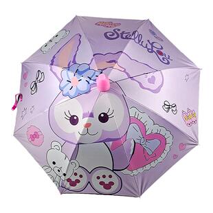 星黛露儿童雨伞女两用女孩男孩小学生自动幼儿园遮阳防晒小兔子伞