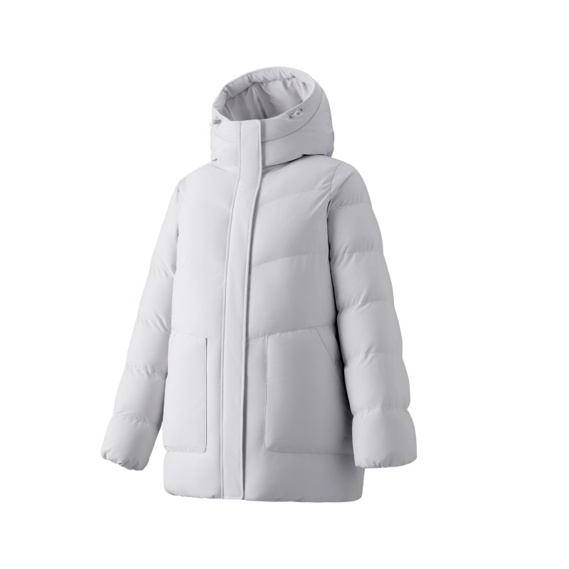 蕉下中长款棉服可机洗外套