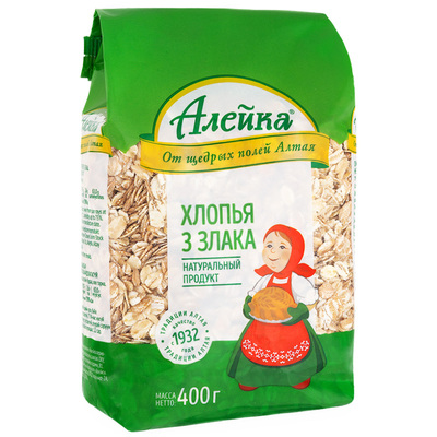 俄罗斯进口Aleyka/艾利客燕麦片