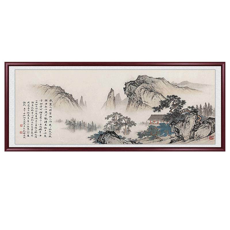 望云楼新中式风景国画山水挂画