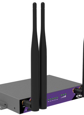 zlwl插流量卡五口4G工业级路由器