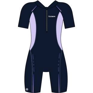 【游泳课推荐】TOSWIM儿童泳衣女童女大童连体专业冲浪竞速泳衣