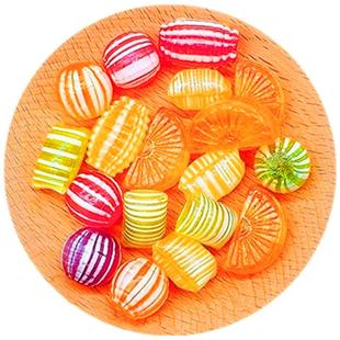 老式水果糖光腚糖东北传统独立包糖球桔子瓣怀旧硬糖果500g包邮