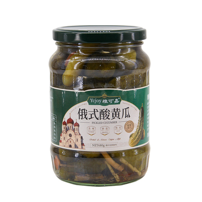 雅可嘉俄式酸黄瓜680g