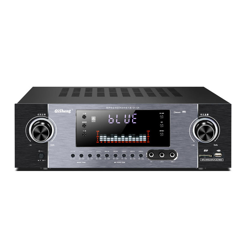 奇声q8新款功放机家用hifi舞台器