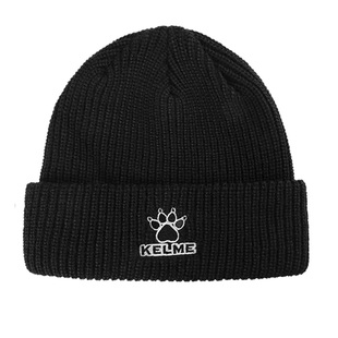 卡尔美帽子25正品男冬季新款足球骑行防寒保暖针织帽大头围毛线帽