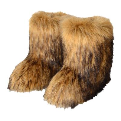 雪地靴冬季y2k时尚毛毛靴gal系