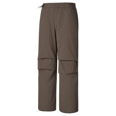 斯凯奇女款加绒保暖休闲裤阔脚裤