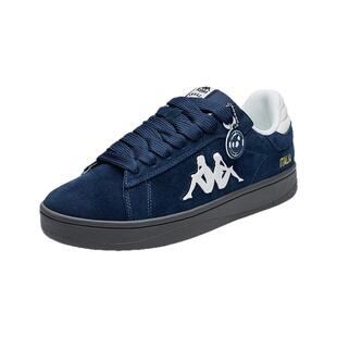 Kappa男鞋板鞋男2026春季新款情侣低帮复古德训鞋子女百搭休闲鞋