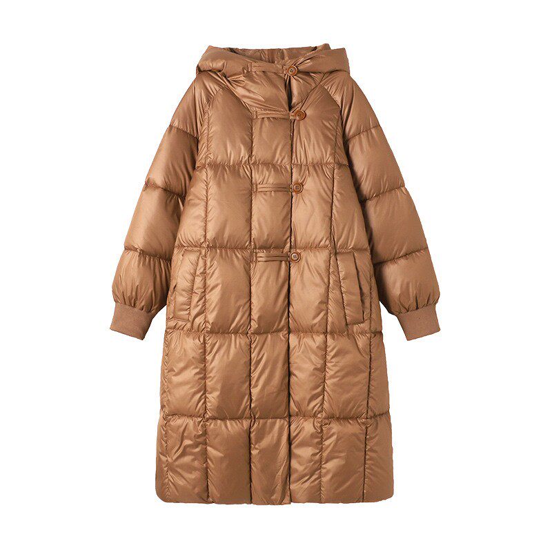 特大码中长款棉服厚外套女韩版冬