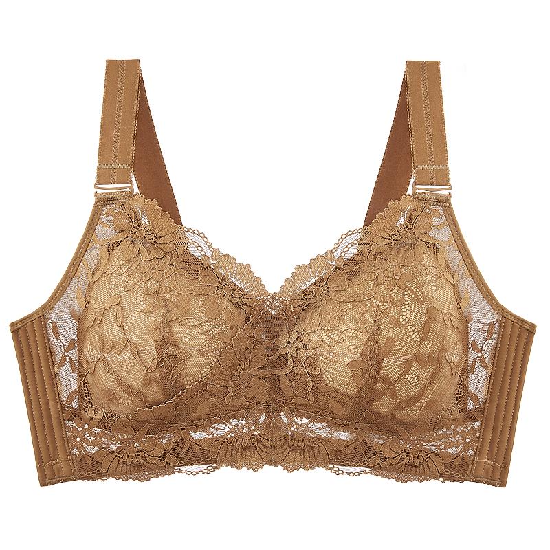 唯一俏韩少文内衣大女儿大胸显小承托提拉本命年红色文胸