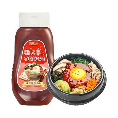 石锅拌饭酱韩式脂肪糖精正宗