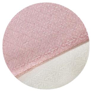 四角小花提花织锦缎面料包镶边汉服布料蒙古布依苗民族服饰手工布