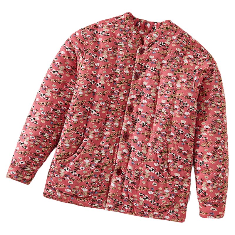 女士纯棉花冬季加厚棉袄棉服