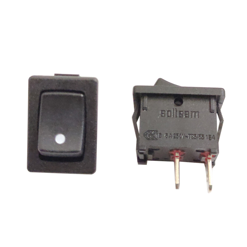 进口solteam船型开关6A 10A面板尺寸21*15mm 兼容KCD-101 XL601等