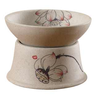 陶瓷茶叶过滤器茶漏 红茶泡茶器 茶滤网陶瓷摆件茶宠功夫茶具配件