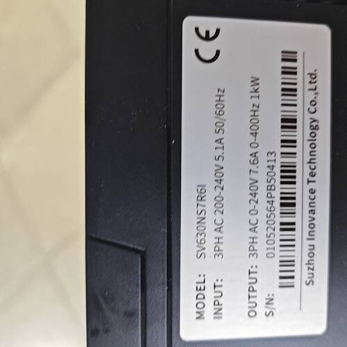 汇川伺服驱动器SV630NS7R6I输入电压AC200请询价