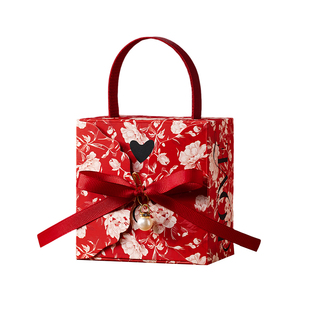 高级感喜糖盒子2025新款特别的糖果盒婚礼伴手礼回礼喜糖袋包装盒