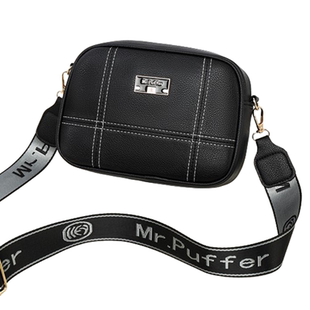 宽肩带包包女2026新款时尚斜挎包手机零钱休闲小圆包女士单肩小包