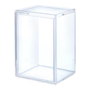 慧程亚克力透明盲盒收纳盒泡泡玛特400%Molly手办暴力熊展示柜架