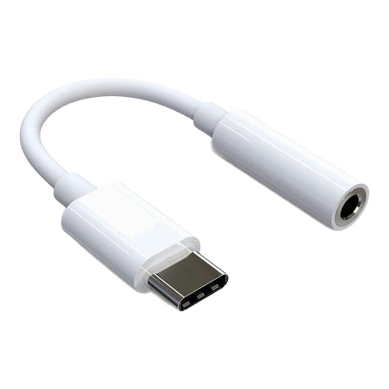 适用于苹果母转接头转type-c数据线type-c耳机转接头 3.5mm转tpc适用苹果音频转接线直播语音转换器