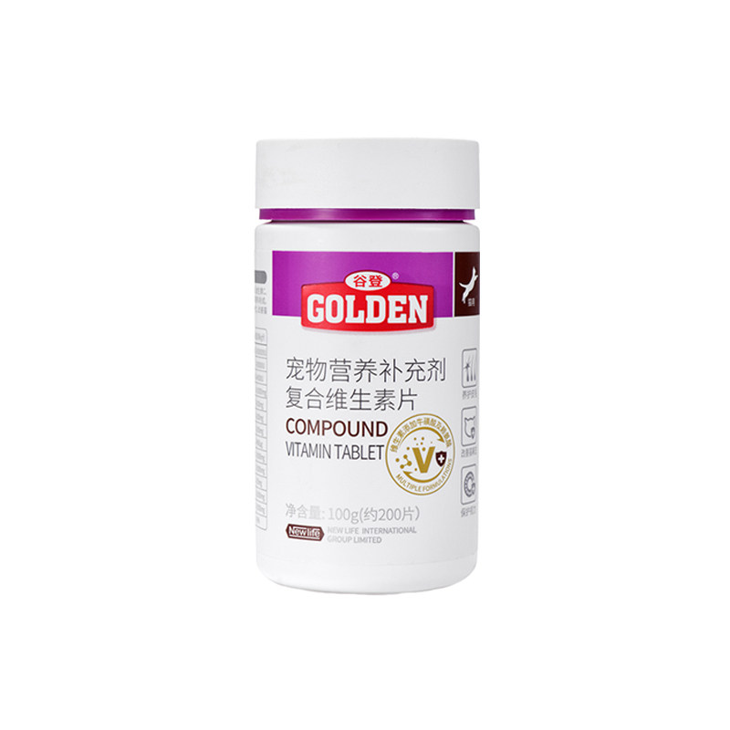 谷登猫咪用复合维生素b片