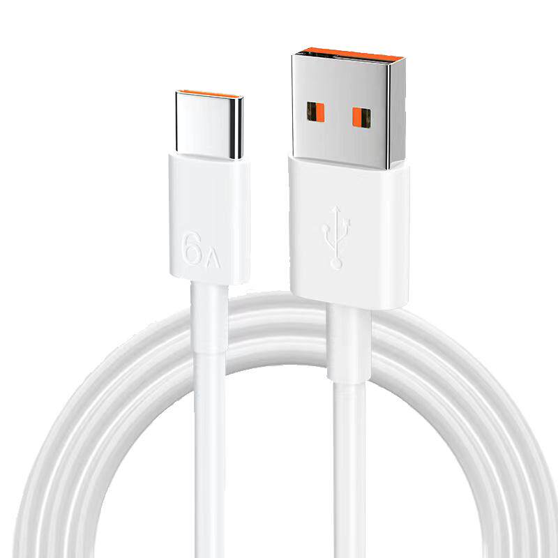 Type-c数据线6A超级快充66W适用荣耀华为p30p405060安卓充电器线nova7tapyc/9x手机tpc8m