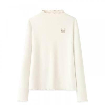 都市丽人双面德绒打底衫女秋季