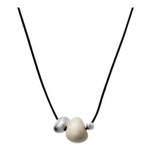 象牙果单株项链女时尚简约百搭吊坠秋冬小众设计轻奢高级感毛衣链