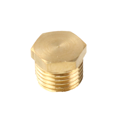黄铜G1/2管帽闷头塞头气动配件
