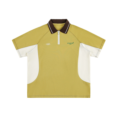 ARTANNIE 户外运动polo衫短袖t恤男2026新款夏季美式宽松情侣上衣