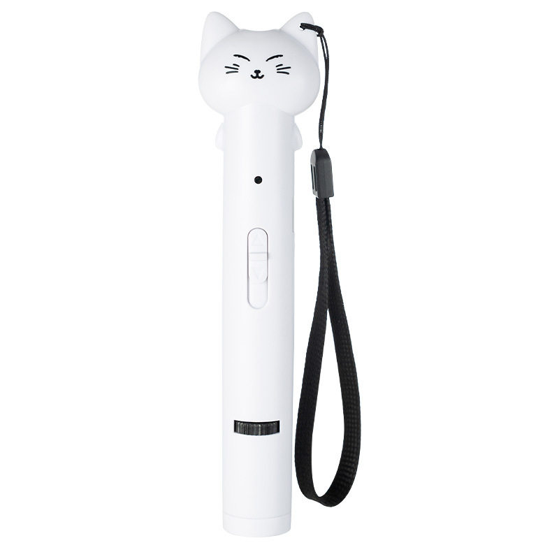 逗猫激笔光充电USB激光灯红外线逗猫笔手电筒镭射激光棒猫咪玩具