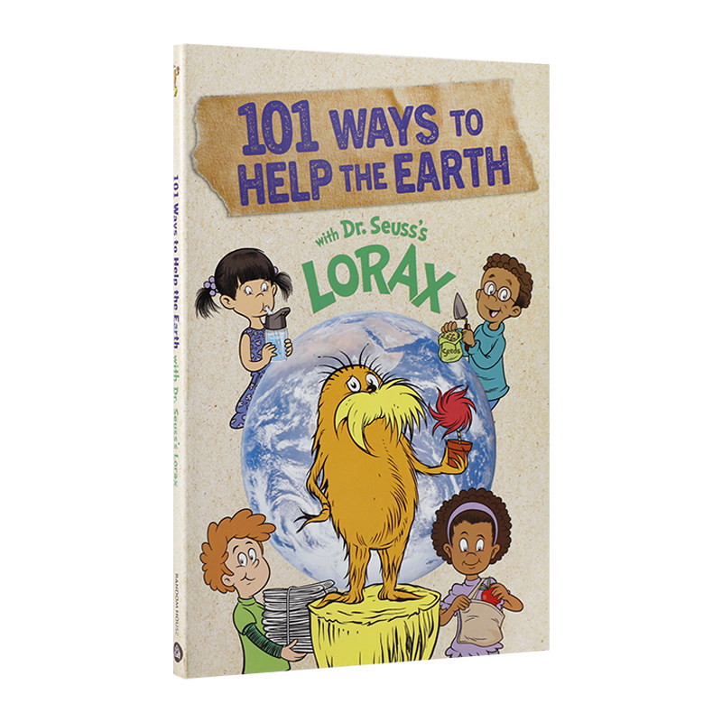 英文原版 和苏斯博士的罗拉克斯101种帮助地球的方法01 Ways To Help The Earth With Dr. Seuss's Lorax儿童环保指南绘本