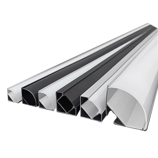 LED三角形直角吊顶线性灯槽顶角线免开槽橱柜45度V型90度铝槽灯